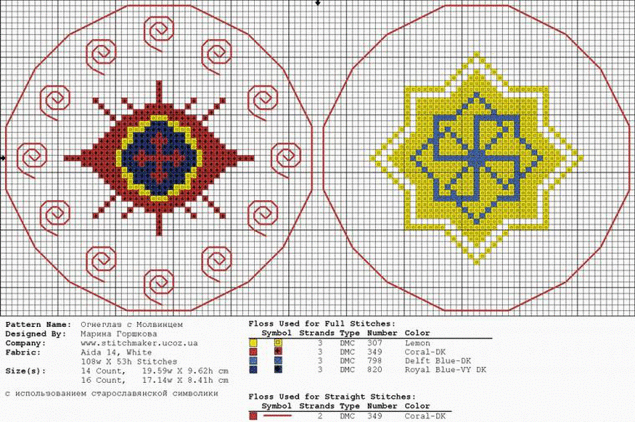 Молвинец вышивка крестом схемы