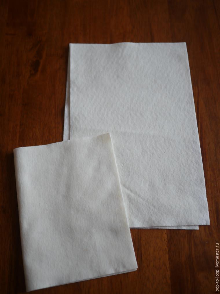 Как сделать новогоднюю упаковку — мешочки из фетра, фото № 2