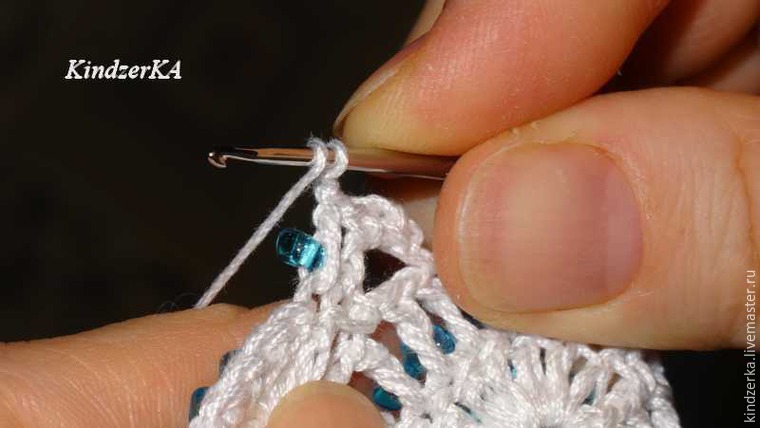 Mastering Bead Embroidery: Beads and Treble Crochet, фото № 11