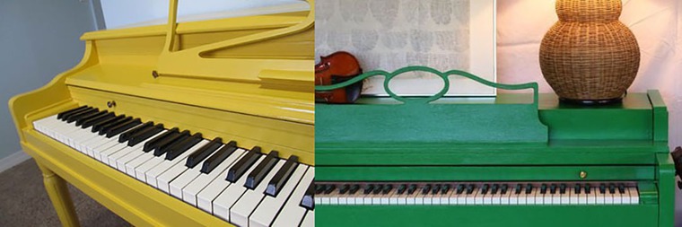 Не можете продать старое пианино? Только посмотрите, как его используют другие!