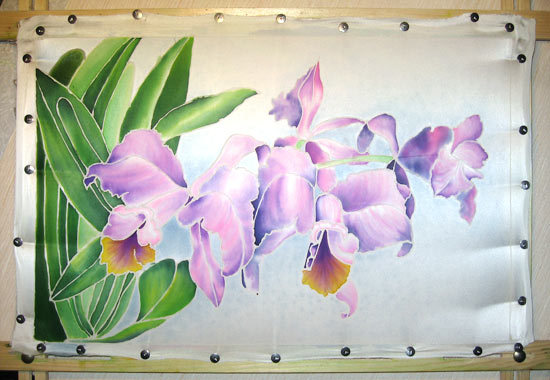 Big Orchid (Batik 86х79)