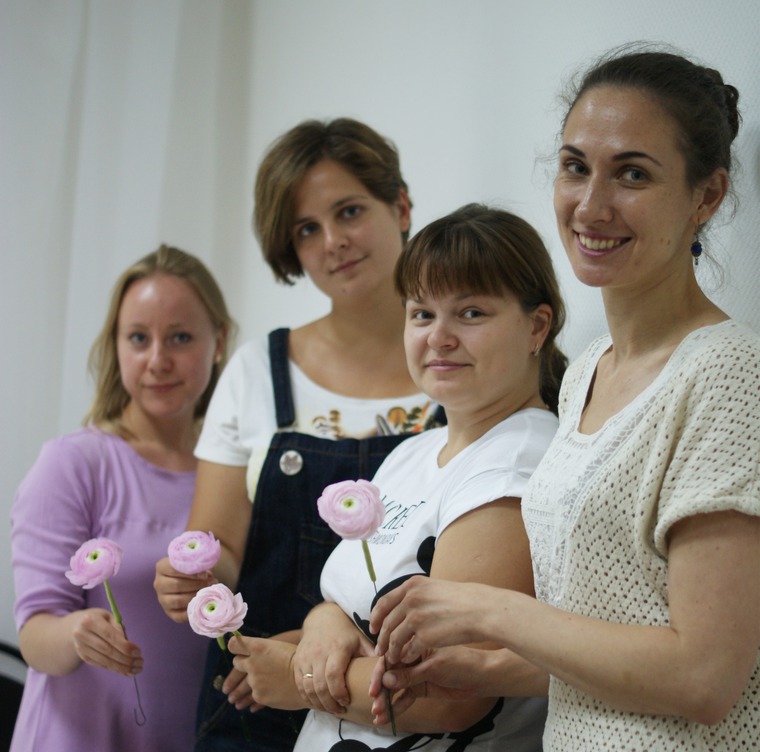рукоделиешкола лепки цветов рукоделие