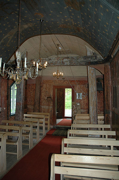 Ставкирка — деревянная каркасная церковь, фото № 4