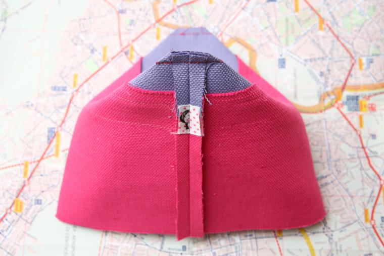 Как сшить яркую косметичку на молнии, фото № 6