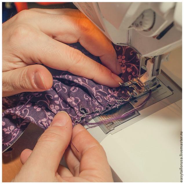 Шьем платье для текстильной куклы в винтажном стиле, фото № 24