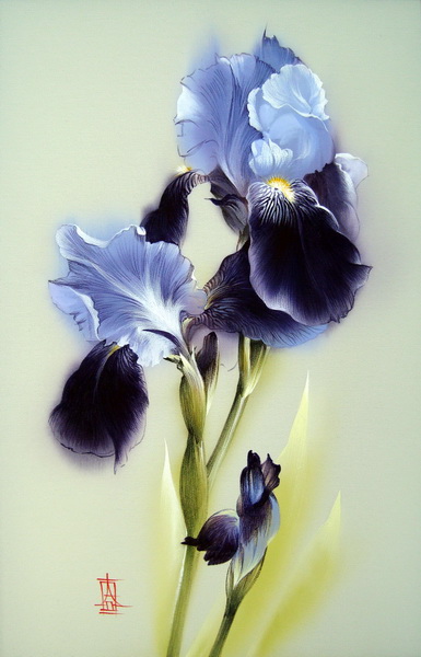 Живопись на шелке Алины Осеевой, фото № 5 Живопись на шелке Алины Осеевой, фото № 5