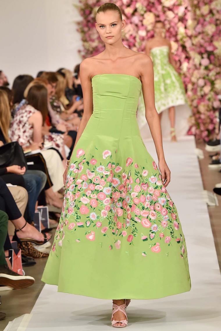 Модели платьев с цветами