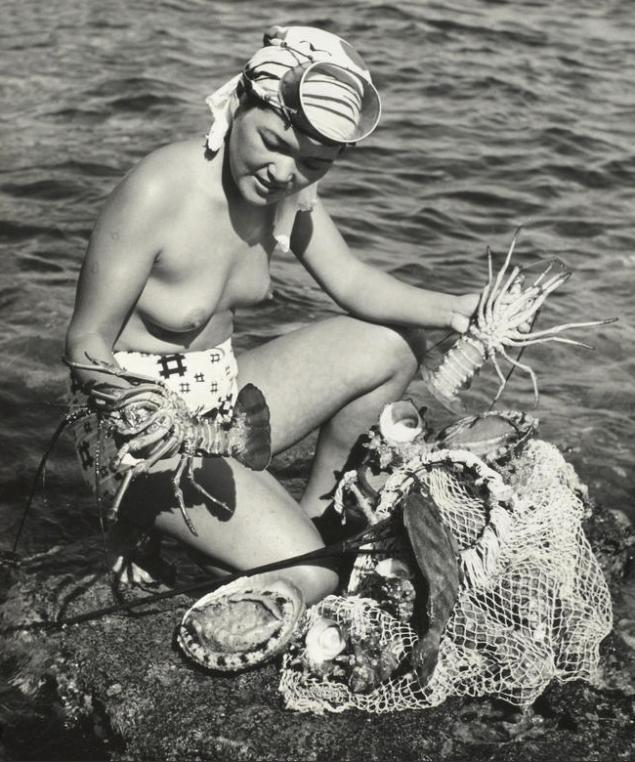 Отважные и прекрасные женщины Ама - ловцы жемчуга. Японский пинап., фото № 18