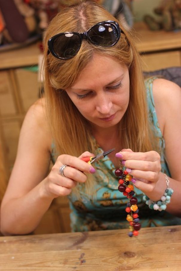 Мастер-класс \"Антоновка\" - лепим браслет из полимерной глины Фимо за ...