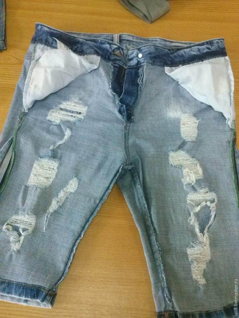 Мастер-класс реставрируем джинсы, фото № 6