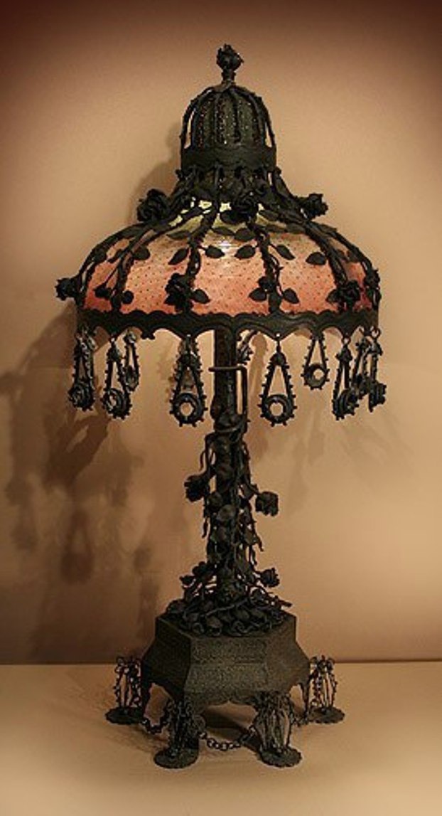 Старинная лампа фото