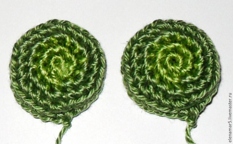 Вяжем Вупсеня и Пупсеня &8212 гусениц из «Лунтика», фото № 30