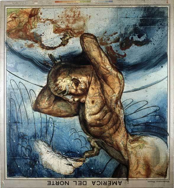 Мир образов на географических картах, фото № 14Атлас глазами Fernando Vicente (32 фото) Мир образов на географических картах, фото № 14