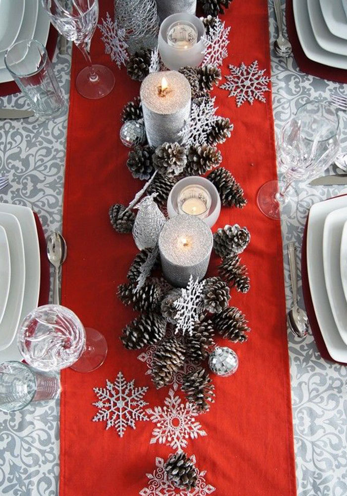 Новогодняя сервировка стола 25 вариантов праздничного декора, фото № 2
