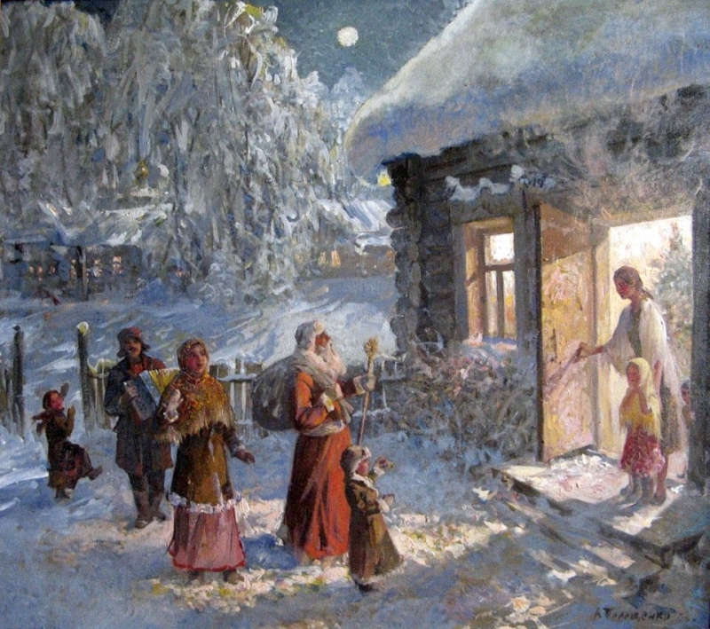 Christmas and New Year in Paintings