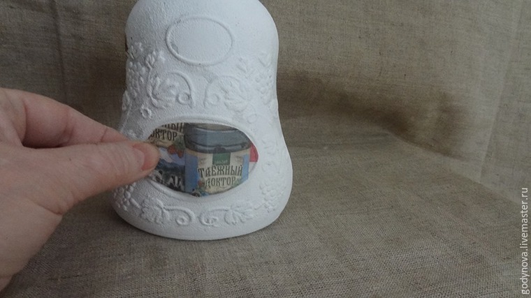 Мастер-класс декор бутылки для святой воды в технике декупаж, фото № 13 Мастер-класс декор бутылки для святой воды в технике декупаж, фото № 13