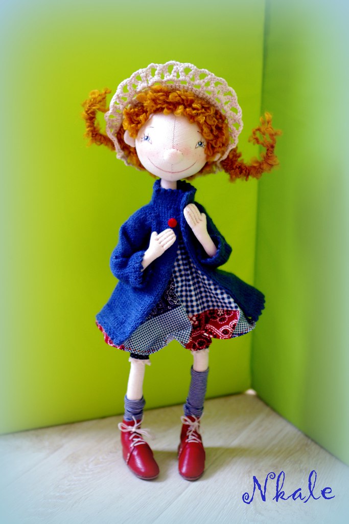 Текстильная кукла 