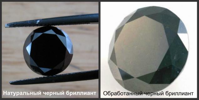 Черный бриллиант 1 карат