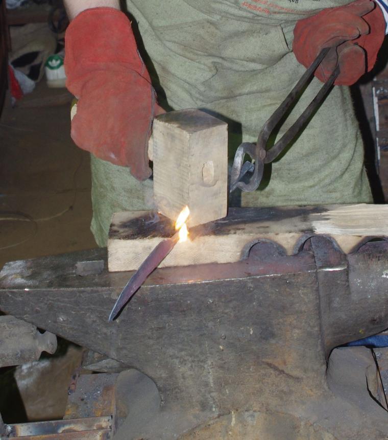 Куем «белевский нож»: Мастер-Классы в журнале Ярмарки Мастеров