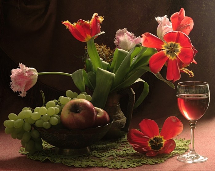 Прекрасные натюрморты с нежными тюльпанами 36 чудесных фоторабот, фото № 10