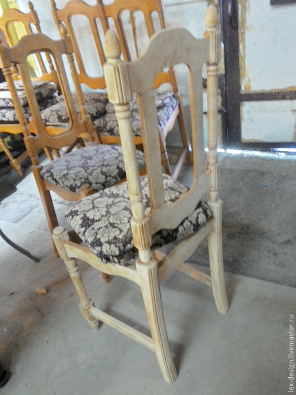 Реставрируем деревянные стулья, фото № 3