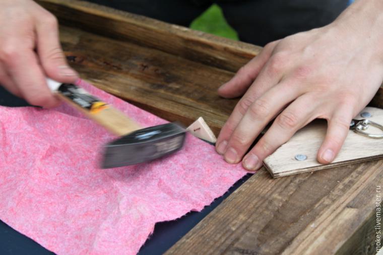 Делаем из поддона зеркало в стиле «лофт», фото № 29