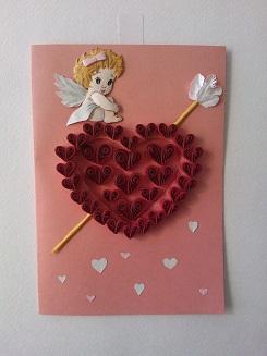 Делаем открытки своими руками на День святого Валентина