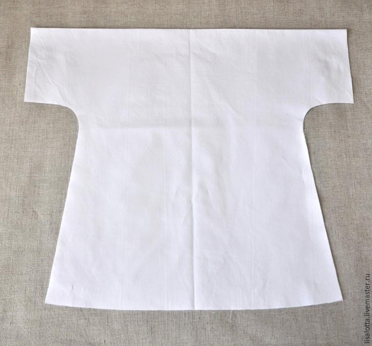 Готовые выкройки крестильных рубашек для девочек и мальчиков рост 64 - см