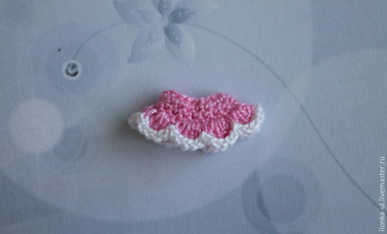 Вяжем миниатюрную розовую слоняшку, фото № 36