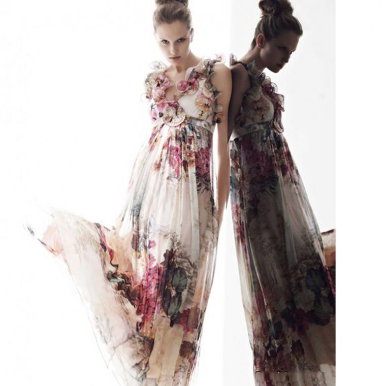 Моделирование и пошив платья-сарафана из купонной ткани