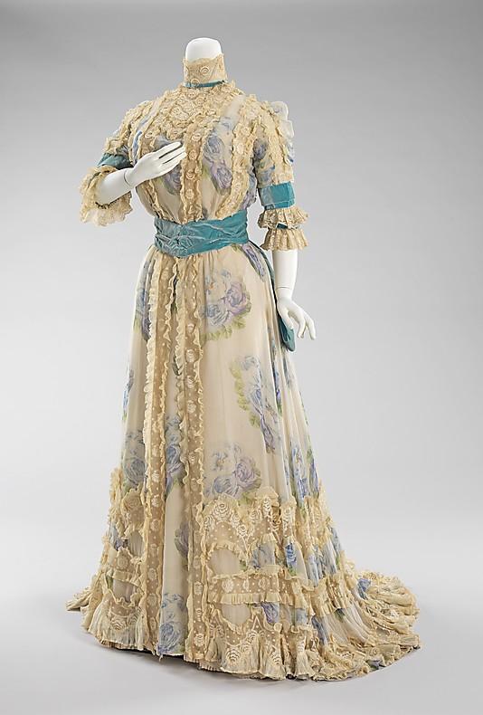 Стиль модерн в одежде 19 века