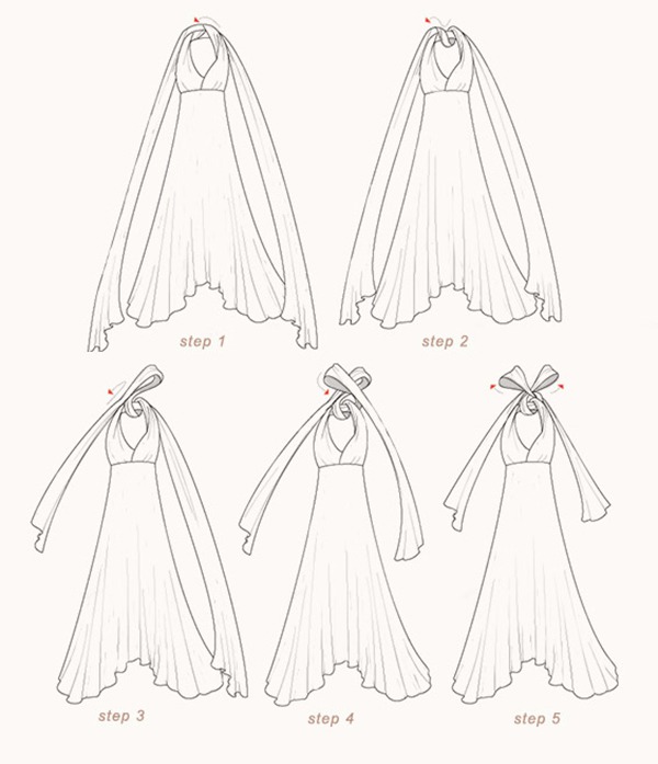 Как завязывать платье-трансформер инструкция по применению, фото № 16