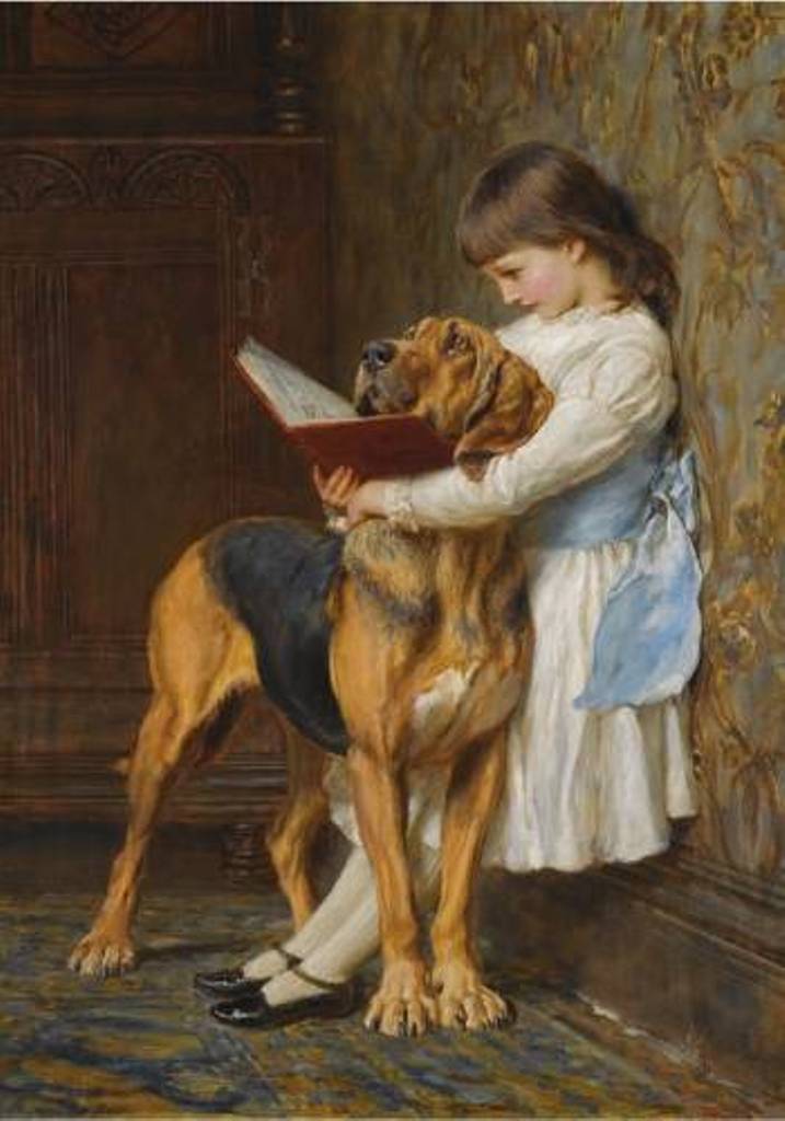 Тёплые отношения детей и собак в картинах английского художника-анималиста riton iviere, фото № 13
