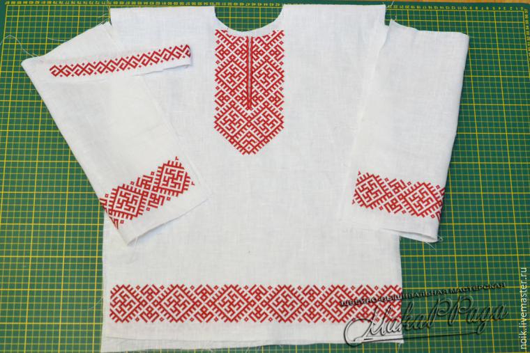 Мастер-класс по шитью русской народной рубахи для начинающих рукодельниц
