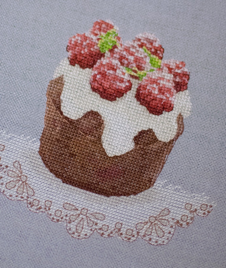 Десерт схема. Вышивка десерт. Вышивка гладью Пироженка.