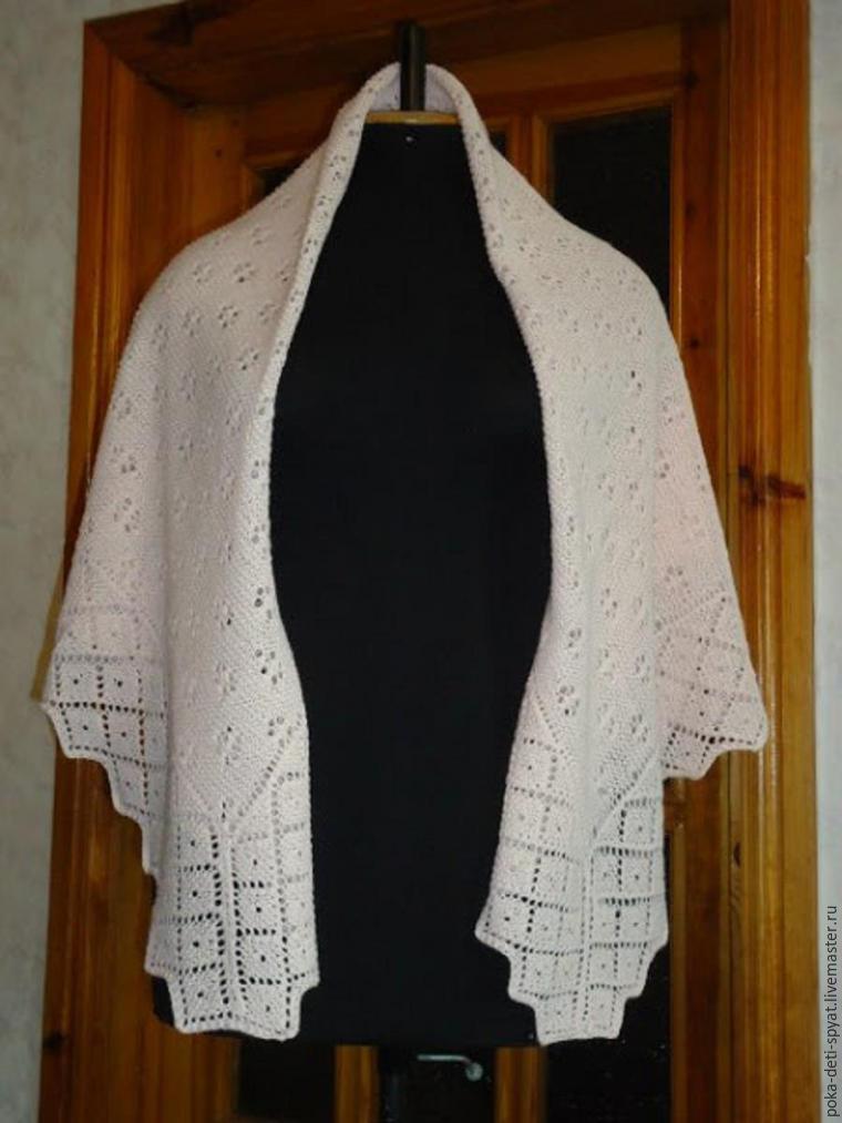 Схема вязания оренбургского пухового платка | Оренбургский пуховый платок | Блог о вязании