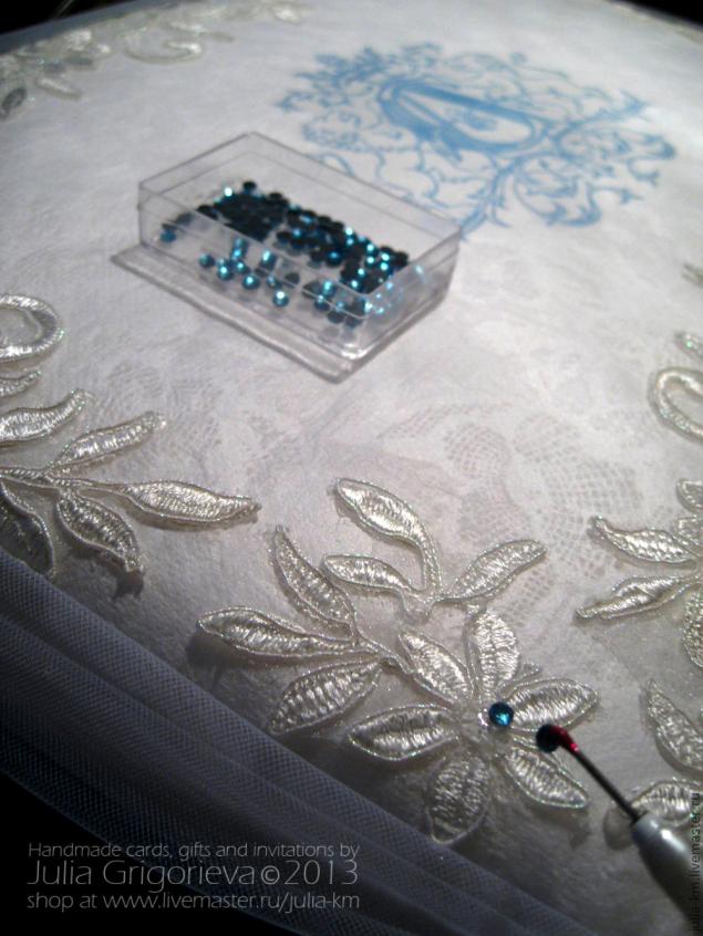 Красивая коробка для упаковки свадебного подарка или прочих нужностей, фото № 64