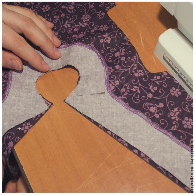 Шьем платье для текстильной куклы в винтажном стиле, фото № 11