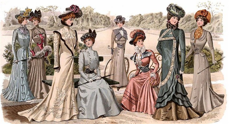 Создание коллекции женской нарядной одежды с использованием исторического стиля “ампир”