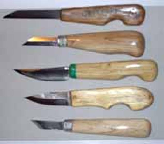 Ножи для резьбы по дереву Kirschen