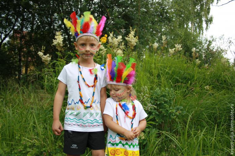 Национальные костюмы индейцев для детей