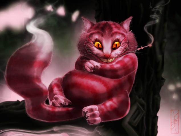 Чеширский кот в иллюстрациях художников, фото № 14