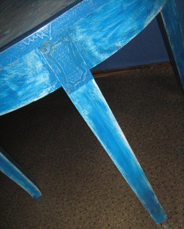 Перекраска старого стола своими руками