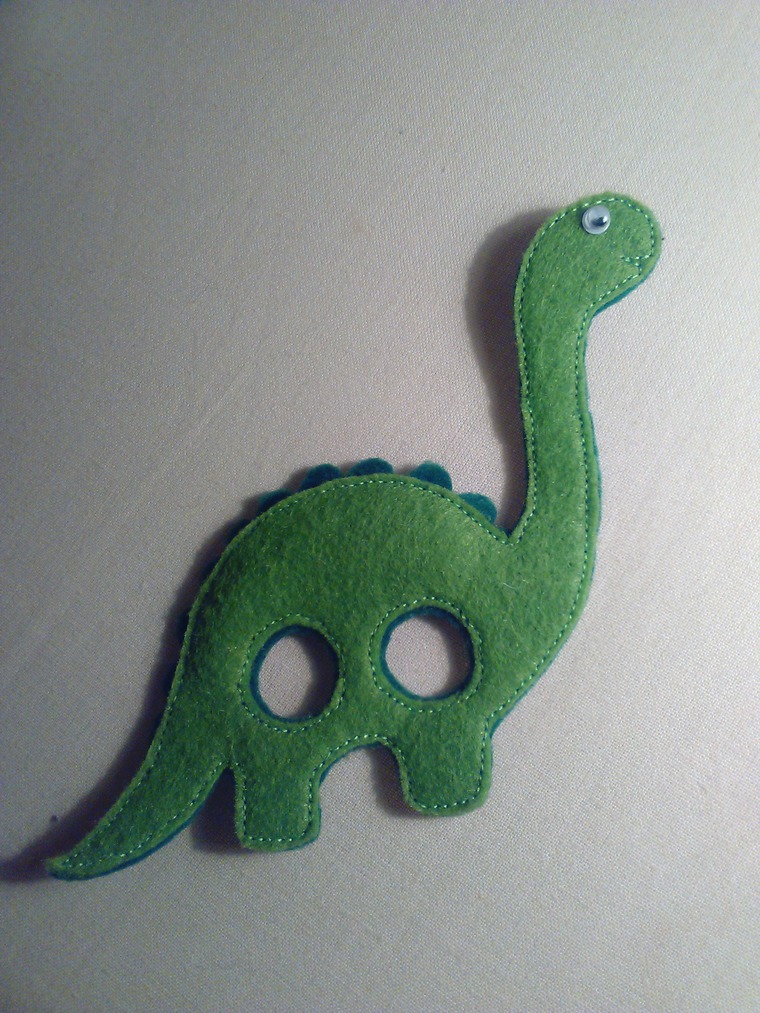 Игрушка из фетра «Динозаврик»