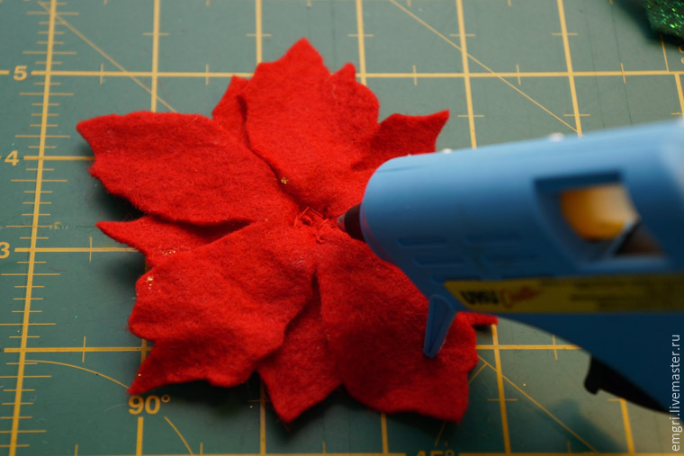 Создаем оригинальную брошку к Новому году, фото № 22