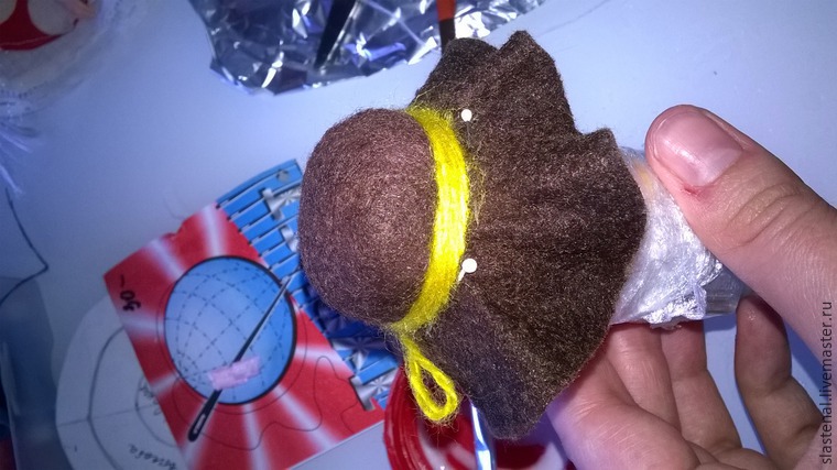 «Все как у людей» шьем фетровую шляпу для куклы, фото № 16