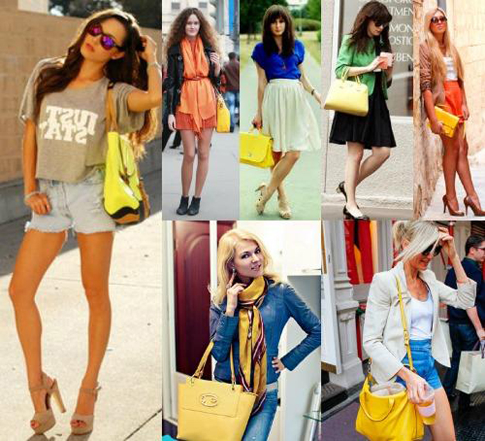 Сочетания цветов и стилей обуви и сумок: актуальные комплекты