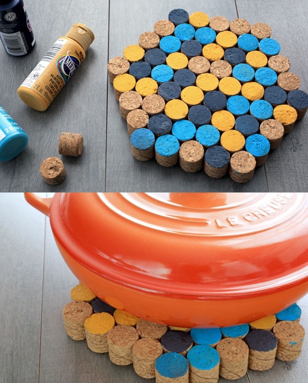 Делаем картину-панно из винных пробок и еще много идей из пробок, фото № 15