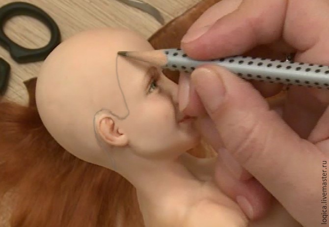 Как сделать короткую прическу кукле мальчику