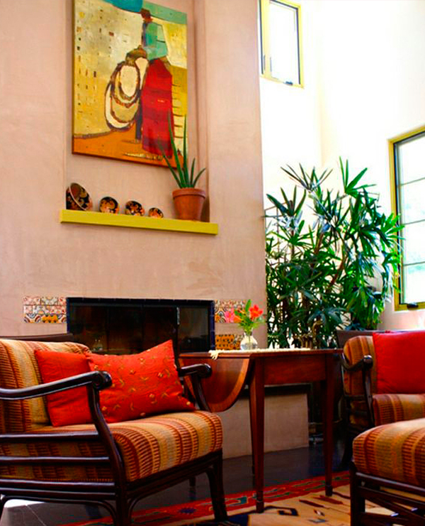 Красочный интерьер в мексиканском стиле | Ремонт квартиры своими руками